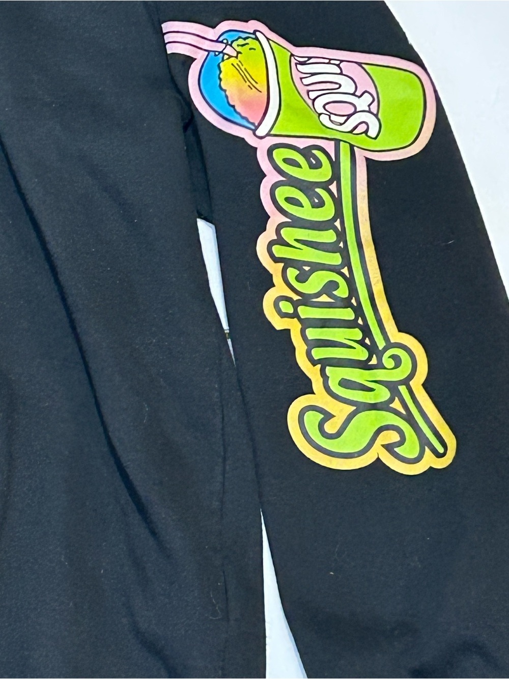The Simpsons Bart Squishee Sweatshirt Mens Large Black Mad Engine - Picture 2 of 7
